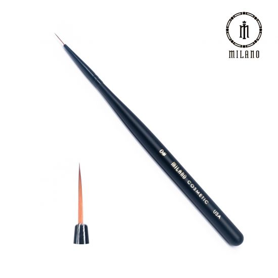 Кисть Milano натуральная, Liner №0, черная ручка