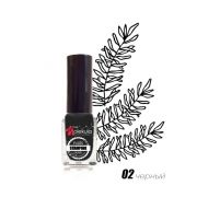 Лак для стемпінгу Nails Molekula №02 (чорний) 6 мл Лак для стемпінгу Nails Molekula №02 (чорний) 6 мл