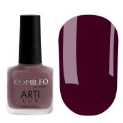Лак для ногтей Komilfo ArtiLux 025 (темно-вишневый, эмаль), 8 мл Лак для ногтей Komilfo ArtiLux 025 (темно-вишневый, эмаль), 8 мл