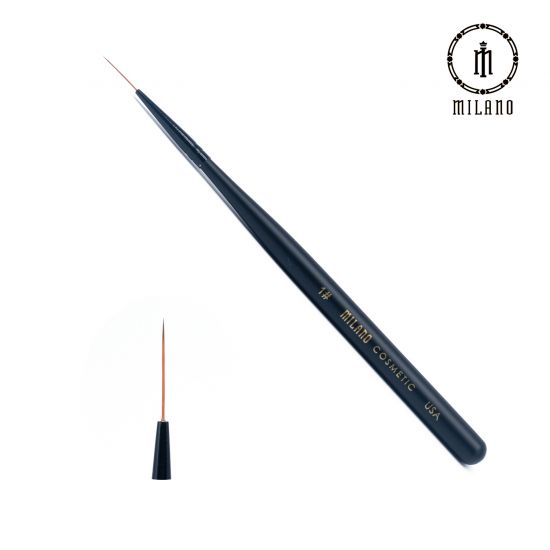 Кисть Milano натуральная, Liner №1, черная ручка