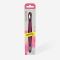 Manicure pusher Gummy with silicone handle UNIQ 10 TYPE 3 (rounded narrow pusher and cleaner)