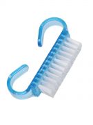 Щетка для удаления пыли, для ногтей без ручки, мини (голубая)