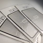 Наклейки для ногтей полосы, серебро She Nail