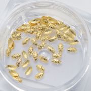  Komilfo Metal Rivets oval large 1.5 * 3 mm, gold