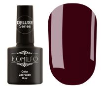 Гель-лак Komilfo Deluxe Series №D303 (бордово-баклажановий, емаль), 8 мл