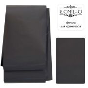 Komilfo foil for craquelure, black, matt