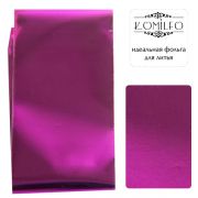 Komilfo casting foil, fuchsia, glossy