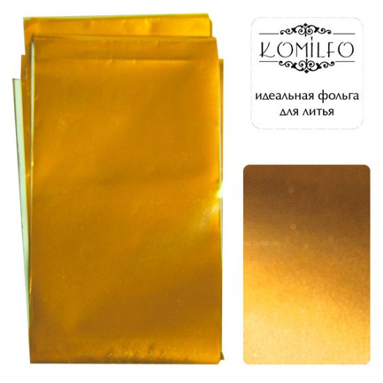 Komilfo casting foil, turkish gold, glossy