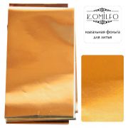  Komilfo casting foil, dark gold, glossy