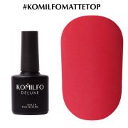 Komilfo No Wipe Matte Top NEW FORMULA - матовий топ для гель-лаку без липкого шару, 8 мл Komilfo No Wipe Matte Top NEW FORMULA - матовий топ для гель-лаку без липкого шару, 8 мл