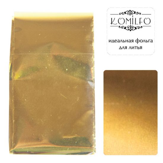 Komilfo casting foil, yellow gold