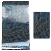 Komilfo foil for casting, silver ornament, hologram