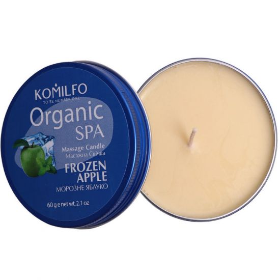 Массажная свеча Komilfo Massage Candle - Frozen Apple, 60 г