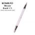 Силиконовая кисть Komilfo Silicone Brush №3 (пика+овальный срез)