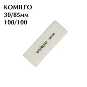 Шлифовщик Komilfo мини белый 100/100, 8,5 см Шлифовщик Komilfo мини белый 100/100, 8,5 см
