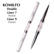 Кисть Komilfo Double Liner 7 (Nylon)/Liner 9 (Nylon) Кисть Komilfo Double Liner 7 (Nylon)/Liner 9 (Nylon)