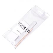 Komilfo одноразовый набор №4 пилочка 150/150, бафф 100/180, апельсиновая палочка, 10 салфеткок Komilfo одноразовый набор №4 пилочка 150/150, бафф 100/180, апельсиновая палочка, 10 салфеткок