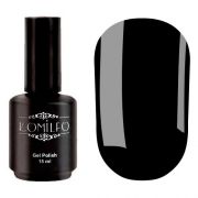 Гель-лак Komilfo Deluxe Series №D001 (черный, эмаль), 15 мл