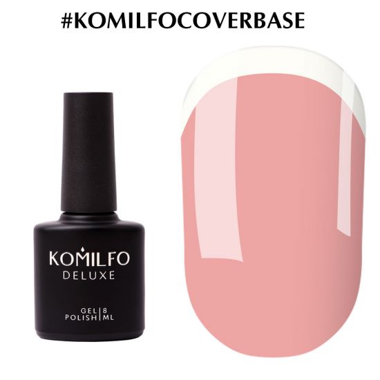  Komilfo Cover Base - a camouflage base-corrector for gel polish, with a brush 8 ml