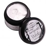Арт-гель объемный БЕЗ липкого слоя Komilfo No Wipe Art Gel White 002 (белая), 5 мл Арт-гель объемный БЕЗ липкого слоя Komilfo No Wipe Art Gel White 002 (белая), 5 мл