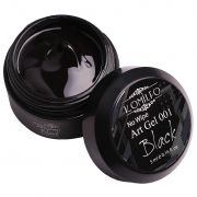 Арт-гель объемный БЕЗ липкого слоя Komilfo No Wipe Art Gel Black 001 (черный), 5 мл Арт-гель объемный БЕЗ липкого слоя Komilfo No Wipe Art Gel Black 001 (черный), 5 мл