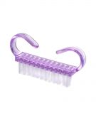 Brush for removing dust, for nails without handle, mini (lilac)