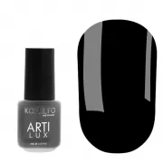 Лак для ногтей Komilfo ArtiLux 029 (черный, эмаль), 4 мл Лак для ногтей Komilfo ArtiLux 029 (черный, эмаль), 4 мл