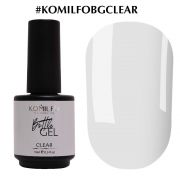 Komilfo Bottle Gel Clear with Brush, 15 ml