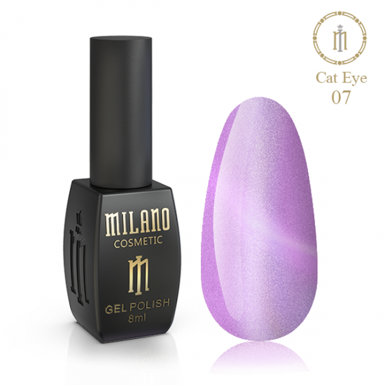 Гель-лак Milano Crystal Cat Eye , № 007, 8мл