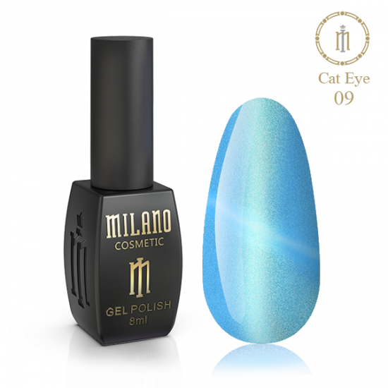 Гель-лак Milano Crystal Cat Eye , № 009, 8мл