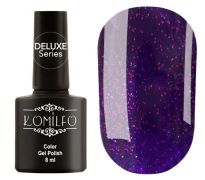 Гель-лак Komilfo Deluxe Series №D225 (сине-фиолетовый с розовым микроблеском), 8 мл
