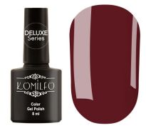 Гель-лак Komilfo Deluxe Series №D229 (темно-бордовый, эмаль), 8 мл