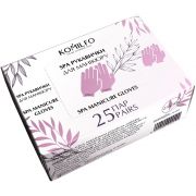 Komilfo SPA gloves for manicure, 25 pairs