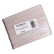 Набор одноразовых пилочек Komilfo, 50 шт. (120/150 грит) Набор одноразовых пилочек Komilfo, 50 шт. (120/150 грит)