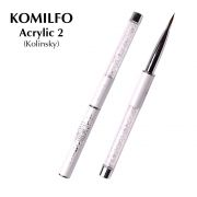 Кисть Komilfo Acrylic 2 (Kolinsky) Кисть Komilfo Acrylic 2 (Kolinsky)