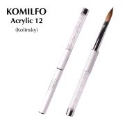 Кисть Komilfo Acrylic 12 (Kolinsky) Кисть Komilfo Acrylic 12 (Kolinsky)