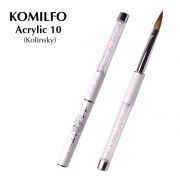 Кисть Komilfo Acrylic 10 (Kolinsky) Кисть Komilfo Acrylic 10 (Kolinsky)