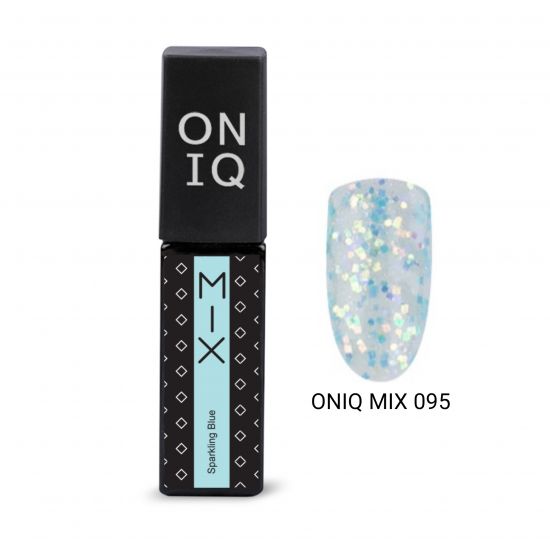 ONIQ GEL-POLISH 095 MIX: Sparkling Blue, 6ML