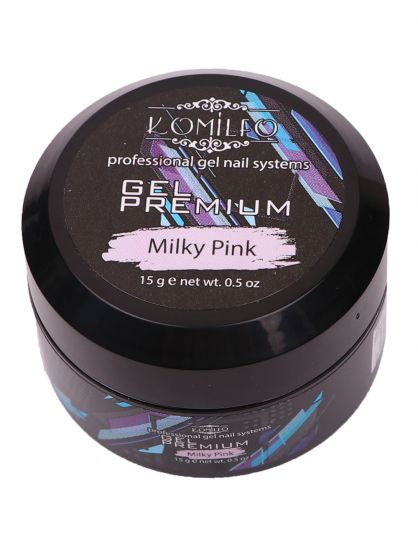 Komilfo Gel Premium Milky Pink, 15г