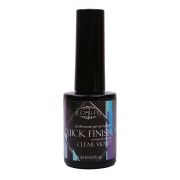 Komilfo "Quick Finish" No Wipe Gel Top Coat Clear Violet, 15 мл