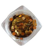  Komilfo disco design no.003, gold, 2 mm, (1 g)