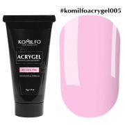 Komilfo AcryGel №005 Cool Pink, Холодный розовый, 30 г