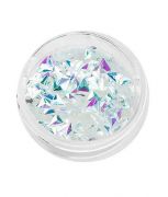 Komilfo 3D Dragon Scale # 036, Triangle, Silver AB, (1 g)