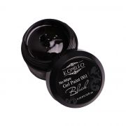 Гель-краска БЕЗ липкого слоя для вензелей Komilfo No Wipe Gel Paint Black 001 (черная), 5 мл Гель-краска БЕЗ липкого слоя для вензелей Komilfo No Wipe Gel Paint Black 001 (черная), 5 мл