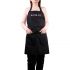 Фартук Komilfo, чорний, короткий