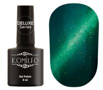 Гель-лак Komilfo Fantasy Cat's Eye №112 (изумрудно-зеленый, магнитный), 8 мл