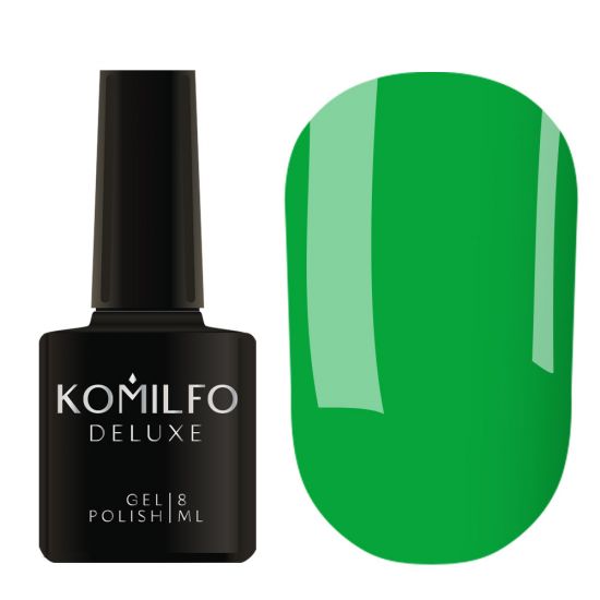 Komilfo Kaleidoscopic Collection K017 (зеленый, неоновый), 8 мл