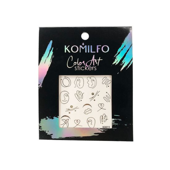 Komilfo Color Art Sticker №KCA015
