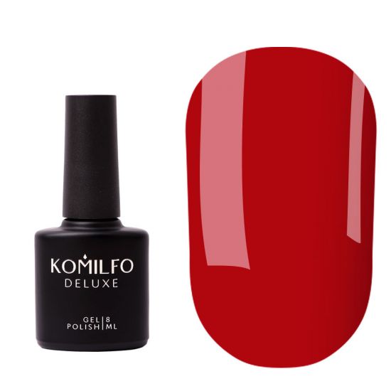 Komilfo Color Base Confident Red (классический красный), 8 мл