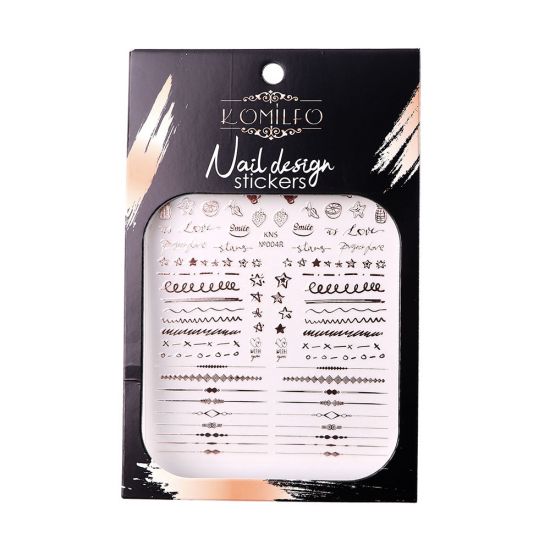 Nail Design Komilfo Sticker №KNS-004R
